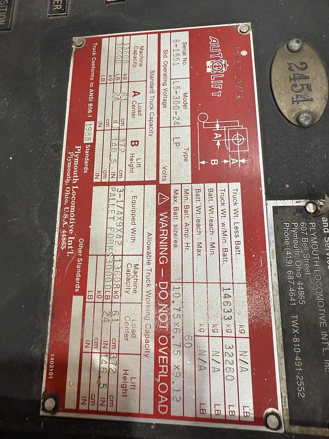 Used Autolift L5-300-24