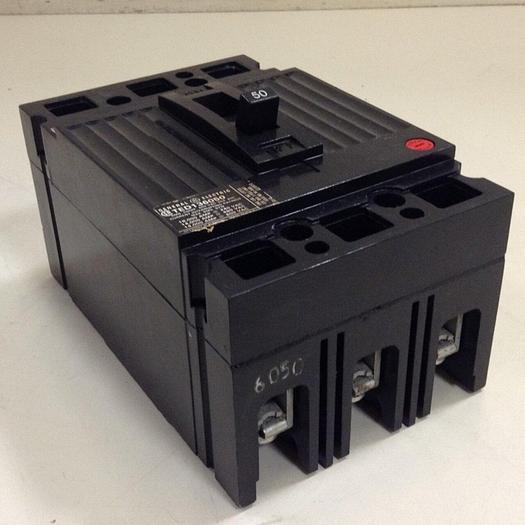 Used GE 50 Amp Circuit Breaker TED136050 #83479