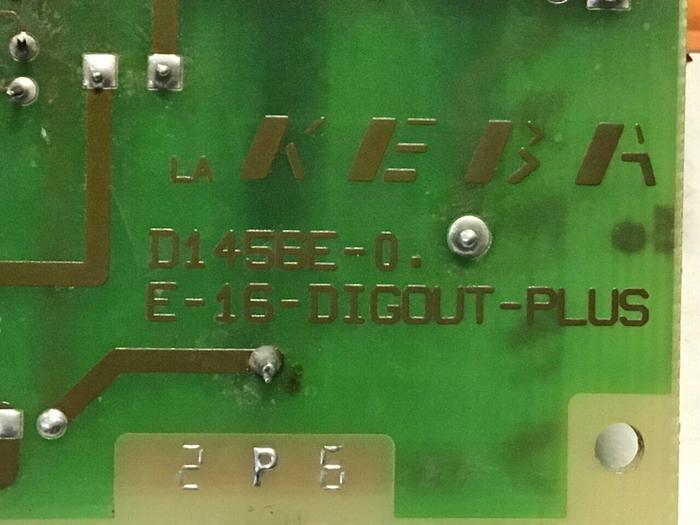Used KEBA Engel Output Board E-16-DIGOUT-PLUS D1456E-0 Used