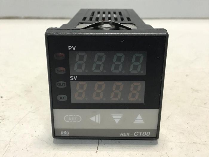 Used RKC Temperature Control REX-C100 FKA1-A.AB #129816