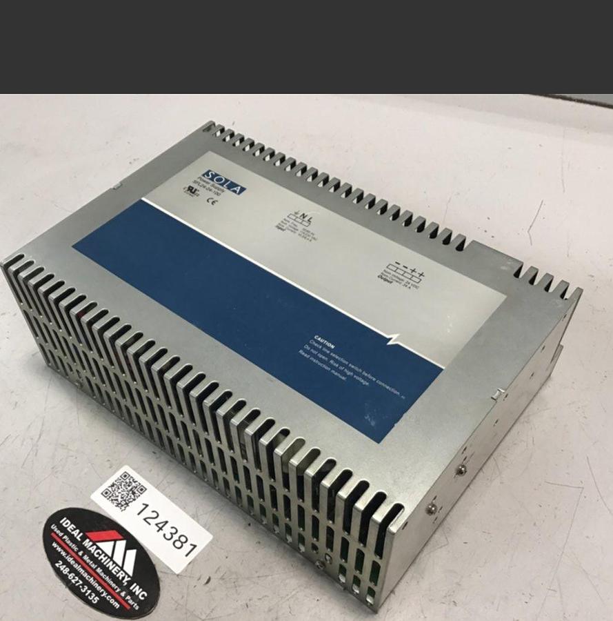 Used SOLA ELECTRIC Power Supply SFL24-24-100 Used 