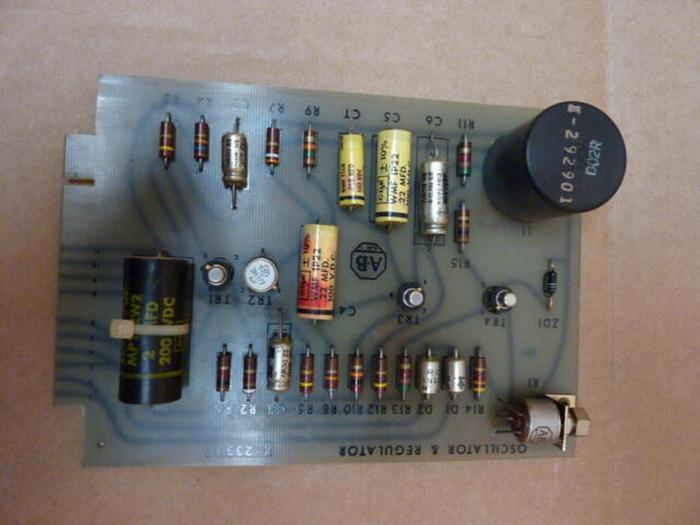 Used ALLEN BRADLEY Regulator PC Board X-233112 #27164
