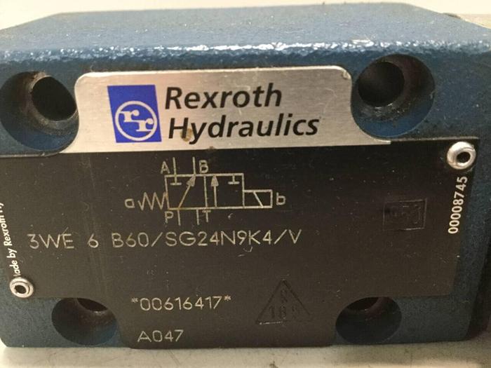 Used REXROTH Valve 3WE6B60SG24N9K4V #99419