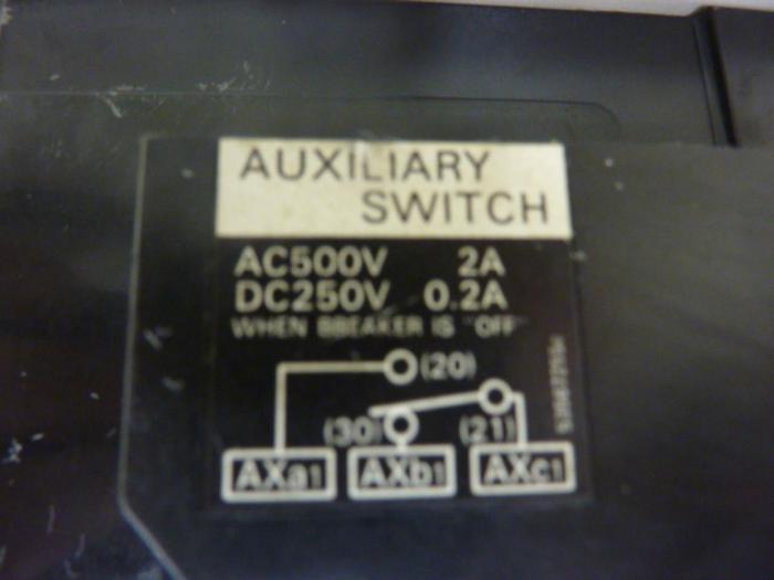 Used FUJI ELECTRIC 30 Amp Circuit Breaker H53B-30 #46753