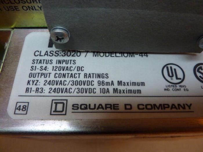 Used SQUARE D Power Logic Circuit Monitor CM2250 #22751