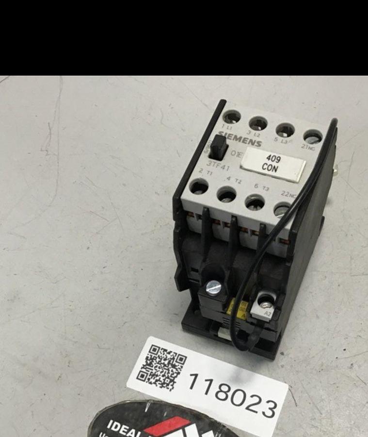 Used SIEMENS Contactor 3TF4101-0A USED