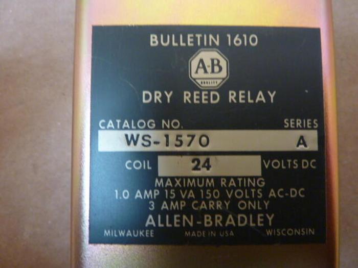 Used ALLEN BRADLEY Relay WS-1570 SER A #27723