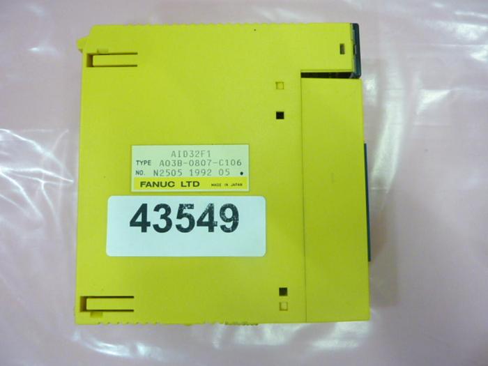 Used FANUC Input Module A03B-0807-C106 #43549