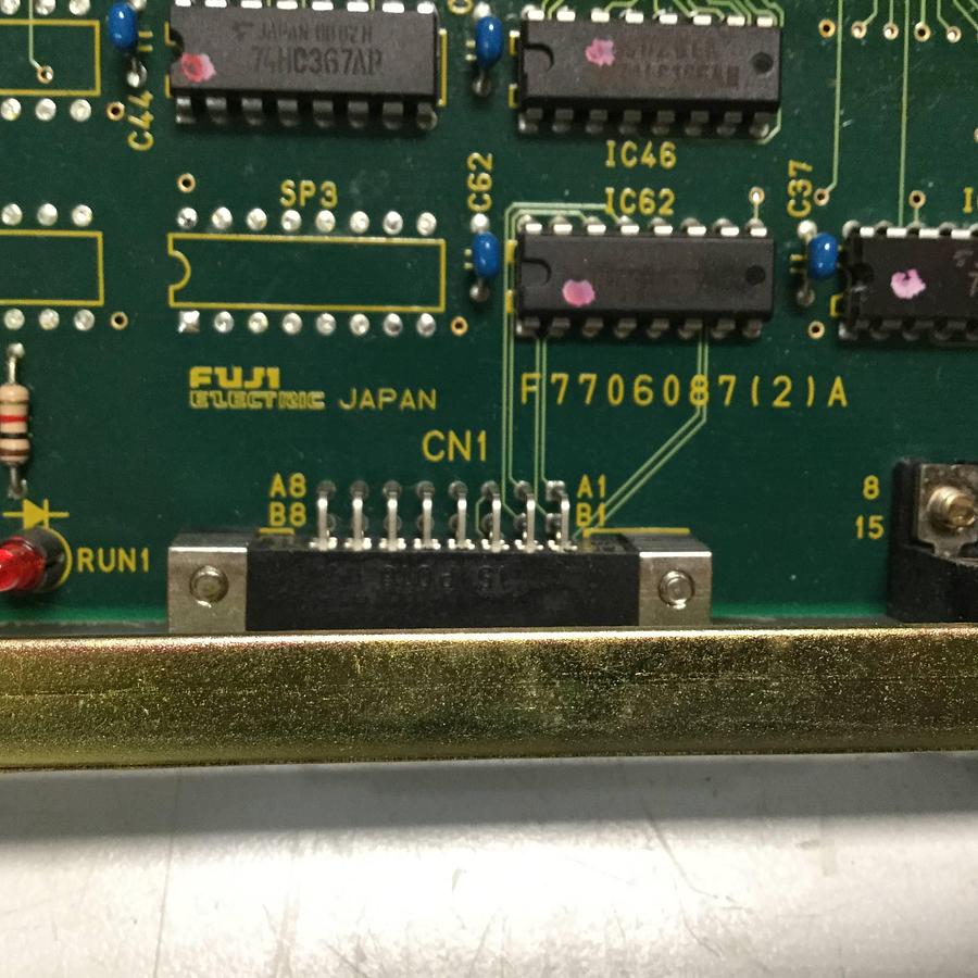 Used FUJI ELECTRIC CPU Card F7706087(2)A Used