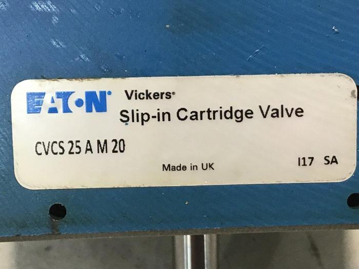 Used VICKERS Valve CVCS25AM20 #137995