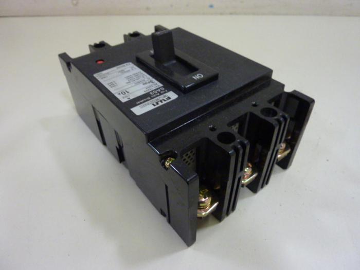 Used FUJI ELECTRIC 10 Amp Auto Circuit Breaker SA53-10 #60730