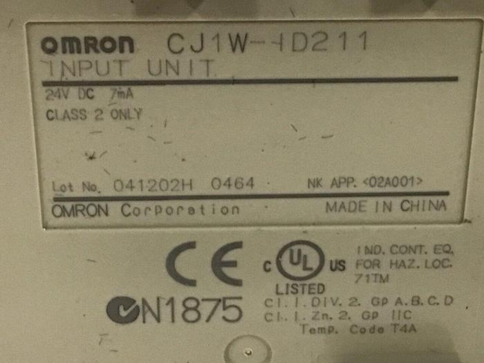 Used OMRON Programmable Control CJ1M CPU13 #133719