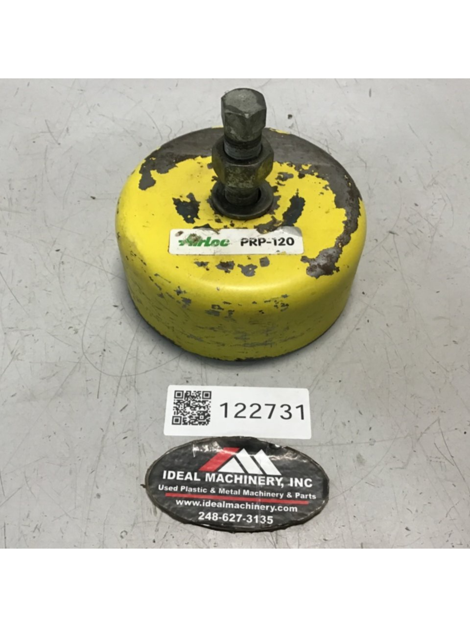 Used AIRLOC Leveling Mount Pad 5 Inch PRP-120 USED