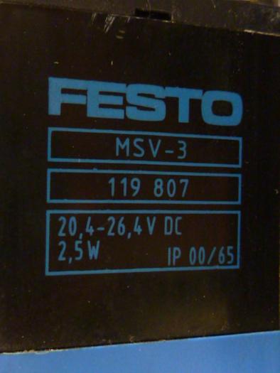 Used FESTO Control Block / Valve Terminal IFB8-02 #52840