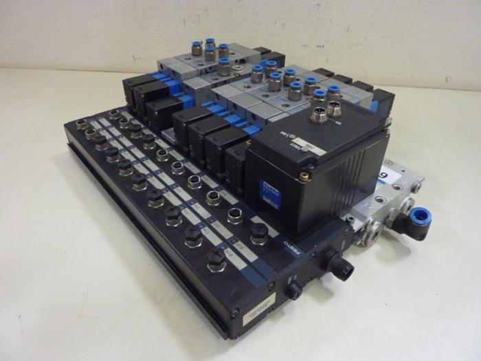 Used FESTO Control Block / Valve Terminal IFB8-02 #61260