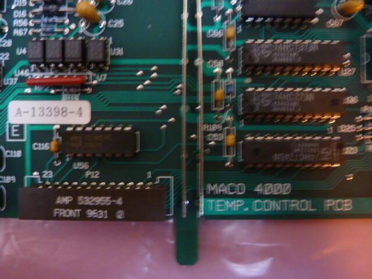 Used BARBER COLMAN Temp Control Circuit Board A-13398-4 Used