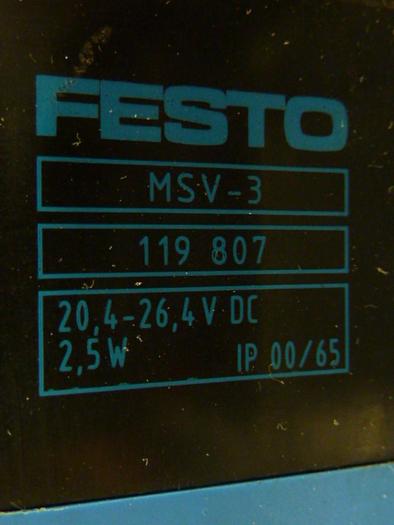 Used FESTO Control Block / Valve Terminal IFB8-02 #52797