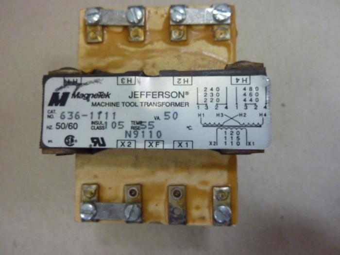 Used MAGNETEK 0.05 kVA Transformer 636-1111 #61171
