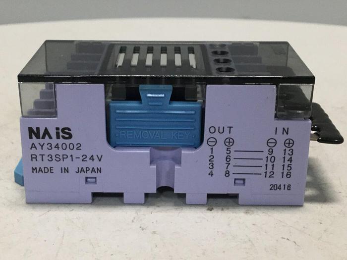 Used NAIS Relay Terminal RT3SP1-24V #104295