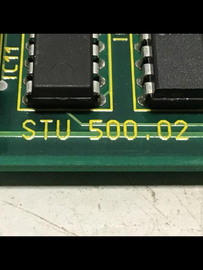 Used BACHMANN ELECTRONIC Circuit Board STU500.02 Used