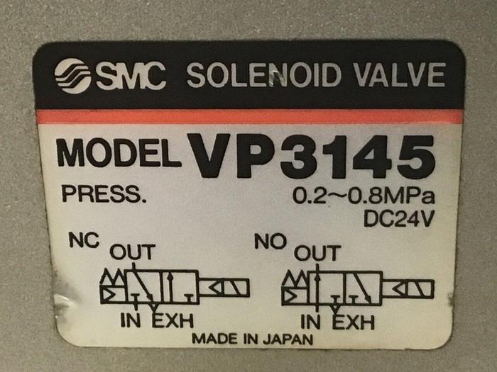 Used SMC Solenoid Valve VP3145 #124269