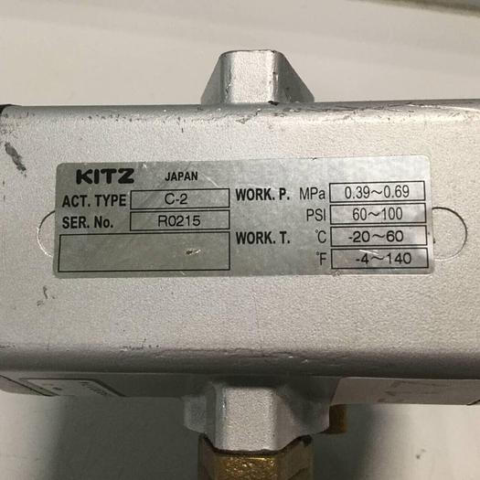 Used KITZ Control Flow Valve C-2 #96517