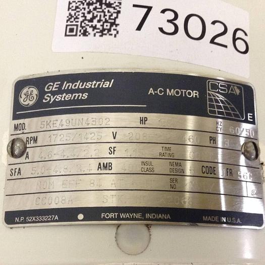 Used BOSTON Gearbox w/ Motor F72625SB56 #73026