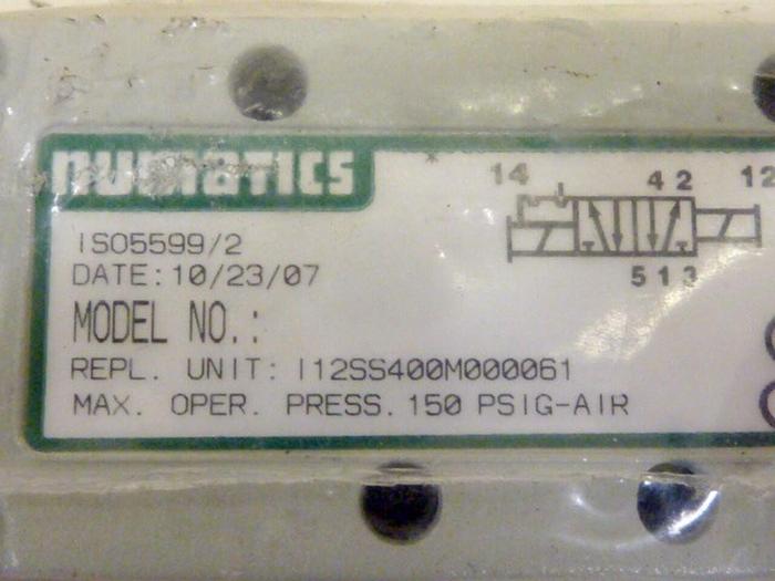 NUMATICS Pneumatic Valve IS05599/2 #66553