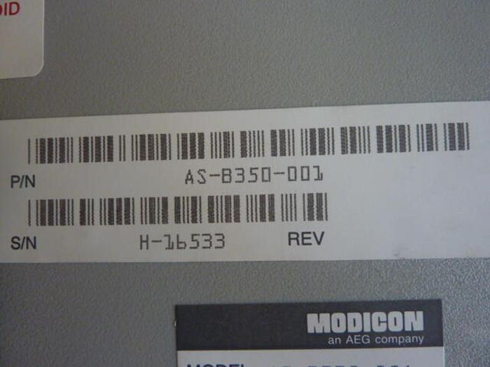 Used MODICON Input Module AS-B350-001 #31440