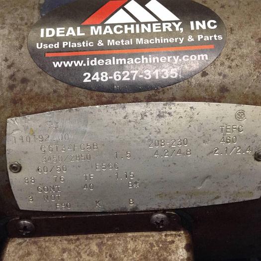 Used LEESON ELECTRIC CO Motor C6T34FC5B #75078