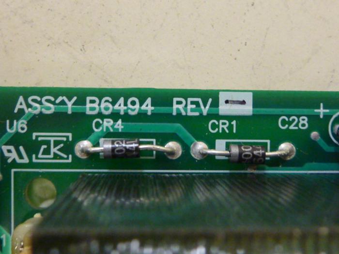 Used COMPUTER CONVERSION Circuit Board B6494 #58883