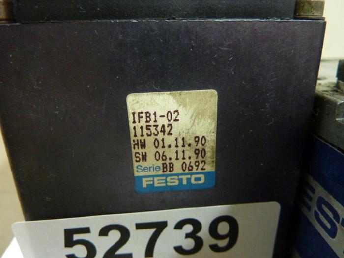 Used FESTO Control Block IFB1-02 #52739