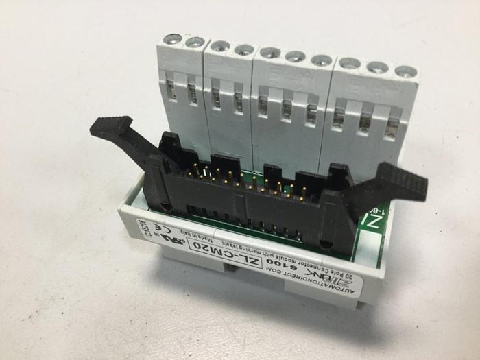 Used AUTOMATION DIRECT Connector Module ZL-CM20 #108643
