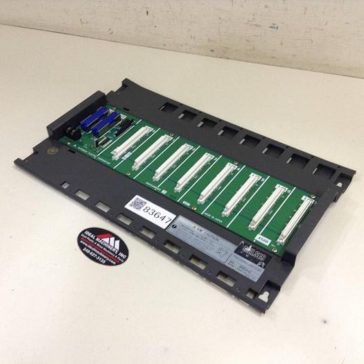 Used MITSUBISHI 8 Slot Base Rack A58B #83647