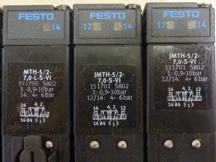 Used FESTO Control Block / Valve Terminal IFB13-03 #61188