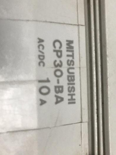 Used MITSUBISHI 10 Amp Circuit Protector CP30-BA-2P-10A #119644