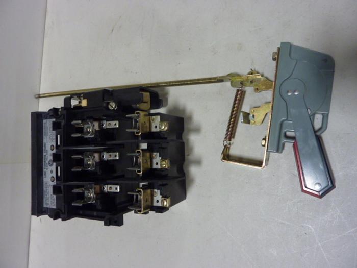 Used ALLEN BRADLEY 30 Amp Disconnect Switch 1494V-DS30 SER A #57402