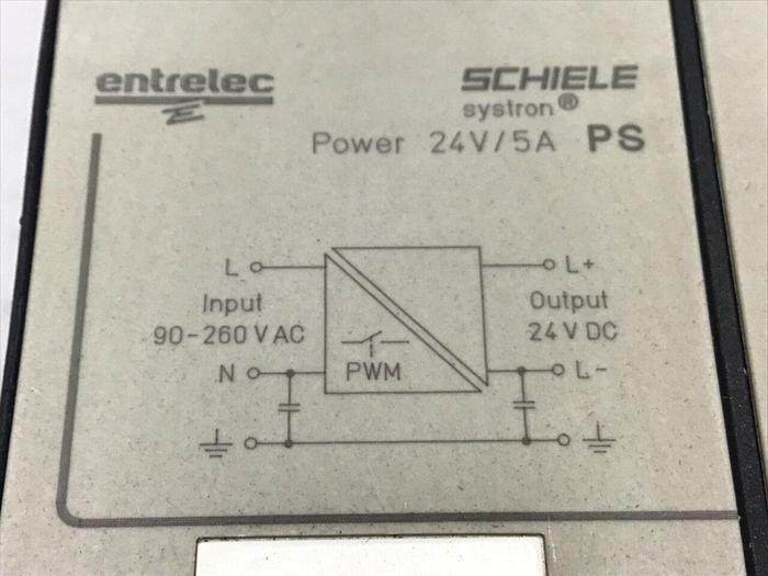 Used ENTRELEC Power Supply 2.423.416.00 #129830