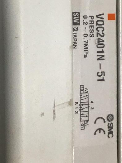 Used SMC Manifold & Valves VV5QC21-07N3FD1 #126095