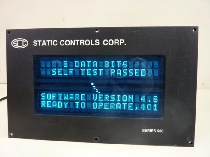 Used STATIC CONTROL SYSTEMS Display Unit 900-M-4-18-120-P-24 #49569