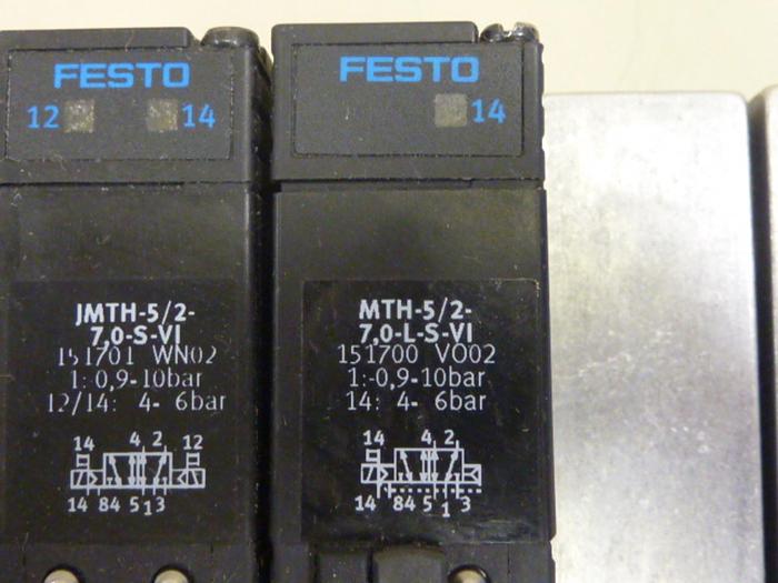 Used FESTO Control Block / Valve Terminal IFB13-03 #63896