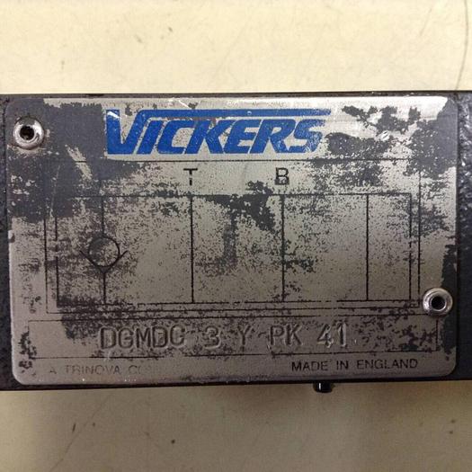 Used VICKERS Check Valve DGMDC 3 Y PK 41 #89212