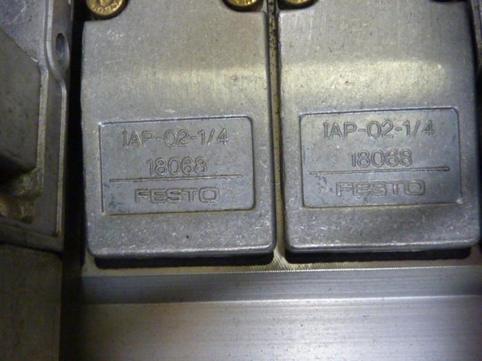 Used FESTO Control Block / Valve Terminal IFB8-02 #52716