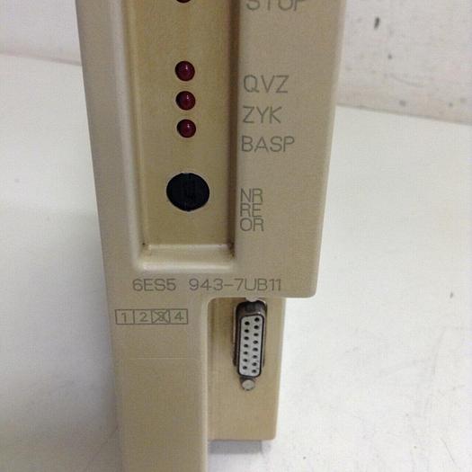 Used SIEMENS Simatic S5 6ES5 943-7UB11 #72903