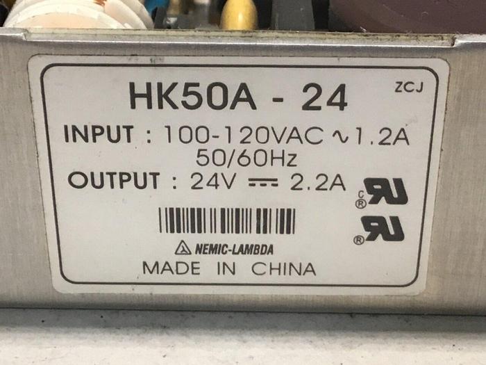 Used NEMIC-LAMBDA Power Supply HK50A-24 #132743