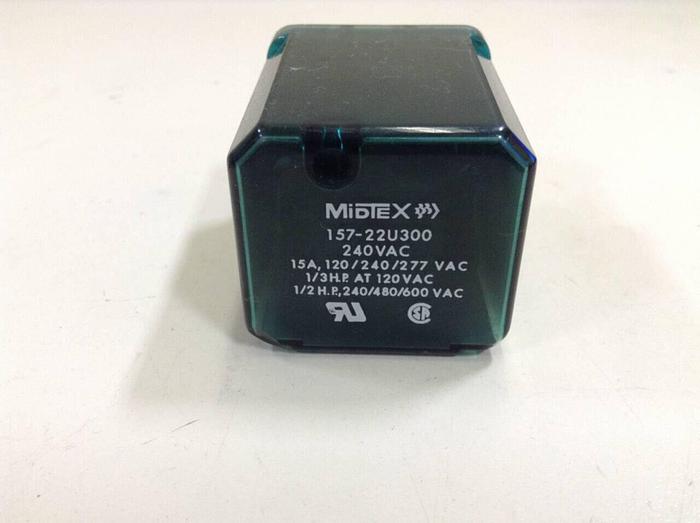 Used MIDTEX Relay 157-22U300 #76486