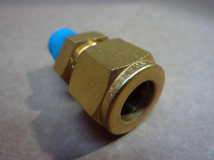 SWAGELOK Brass Tube Fitting B-810-1-4 #39492