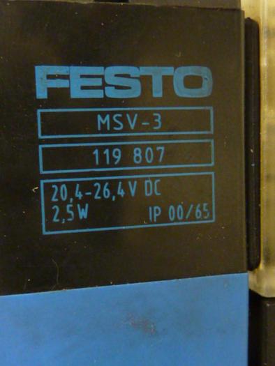 Used FESTO Control Block / Valve Terminal IFB8-02 #52865
