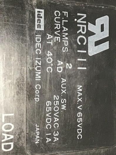Used IDEC Circuit Protector NRC111L/2A-AD #119676