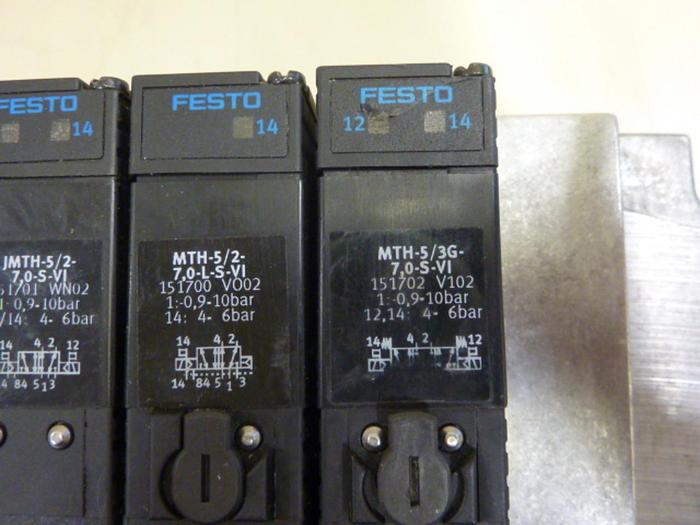 Used FESTO Control Block / Valve Terminal IFB13-03 #63755